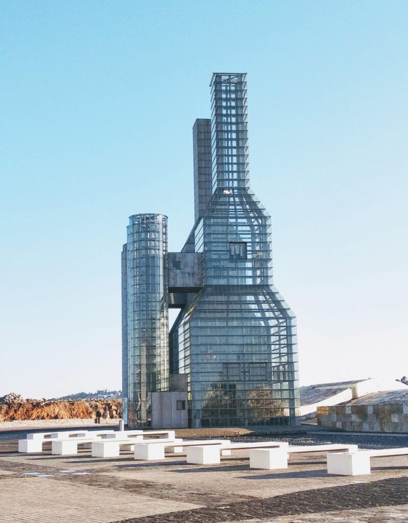 Torres contemporáneas en una zona urbana