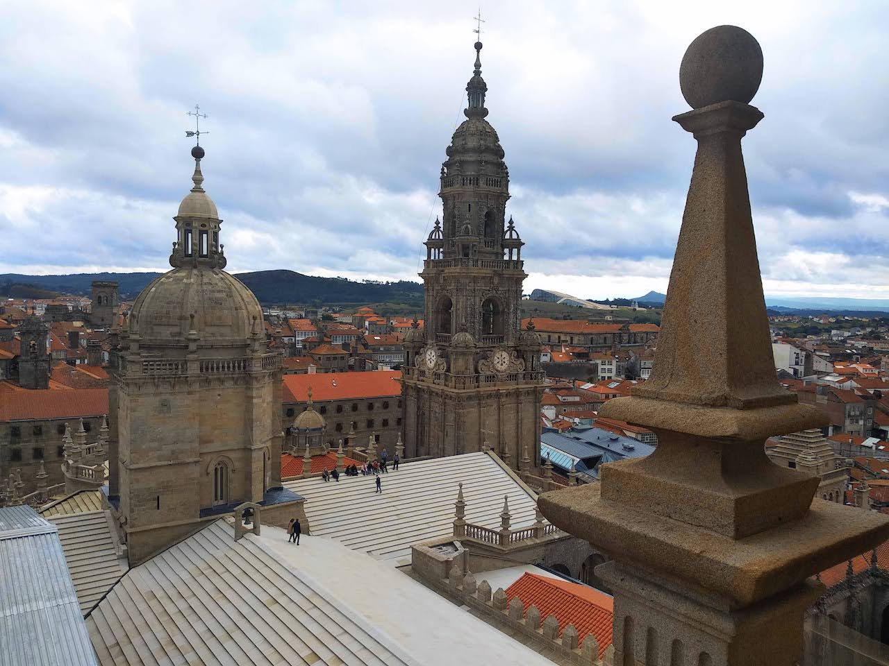 Tejados Catedral Santiago de Compostela things to do in Santiago Spain
